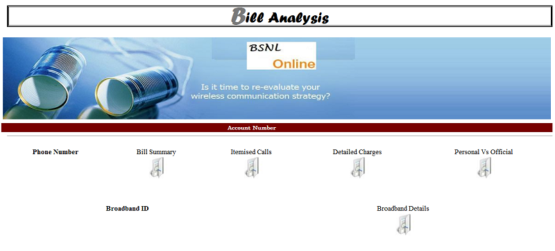 BSNL LANDLINE CALL DETAIL