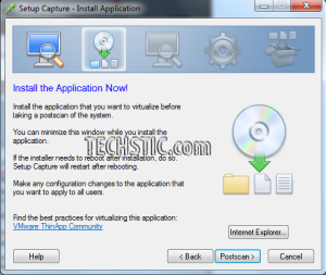 Install Application VMware ThinApp