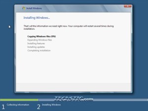 Windows 8 Installation Process