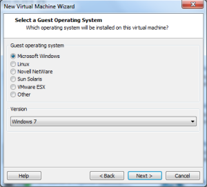 Windows 8 install vmware