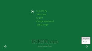 Lock Windows 8