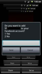 add phone number to facebook