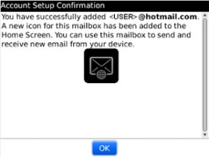 Setup an e-mail Account on your Blackberry