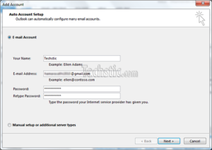 Outlook 2013 Email Setup