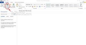 Create WordPress Post in Microsoft Word 2013