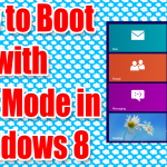boot in Safe Mode in Windows 8