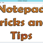 Notepad Tricks