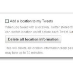 Delete All Location Information From Old Tweets