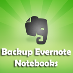 Backup Evernote Notebooks