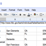 Import Web Data into Google Docs