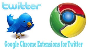 Google Chrome Extentions for Twitter